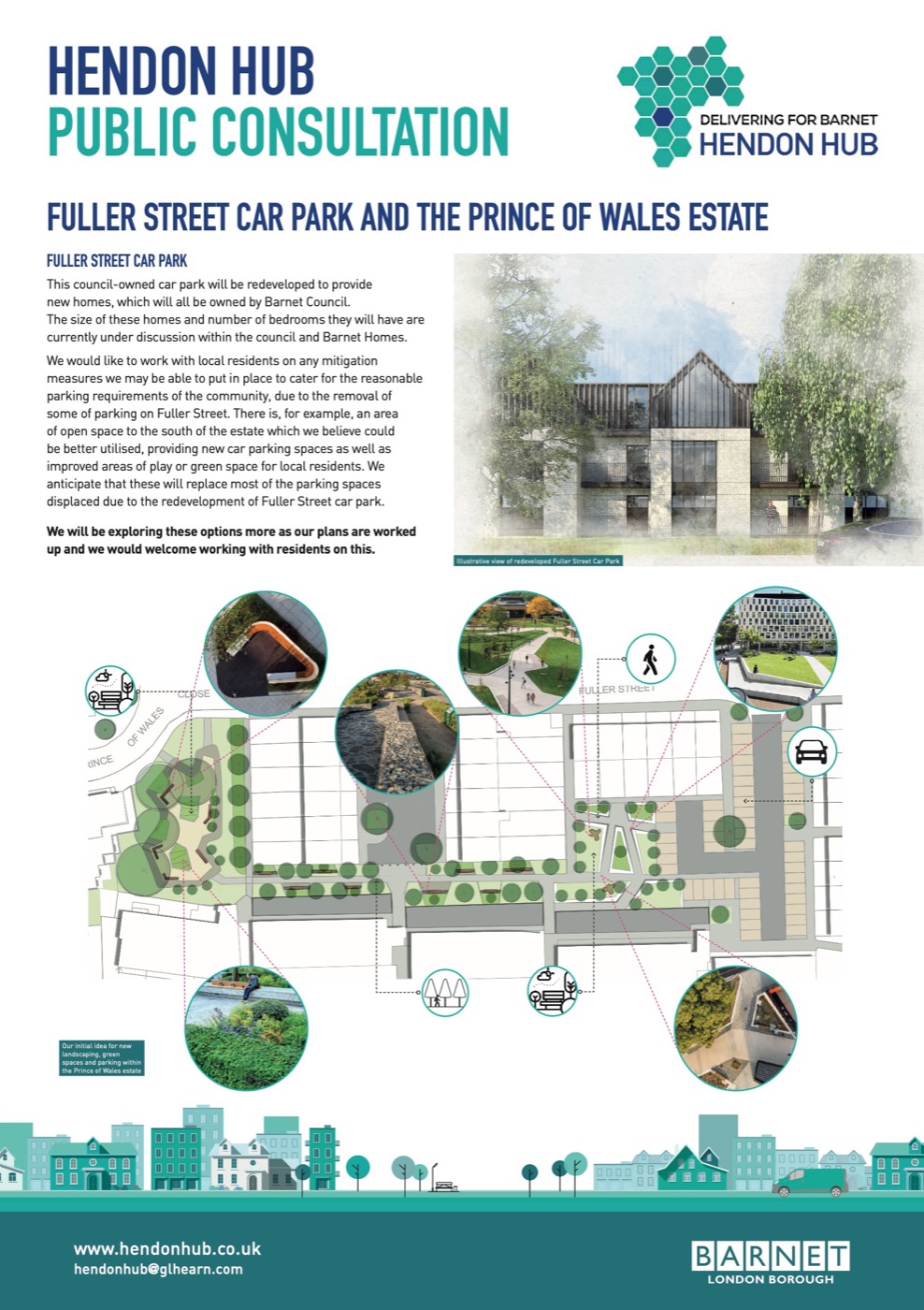 Fuller Street Car Park and the Prince of Wales Estate